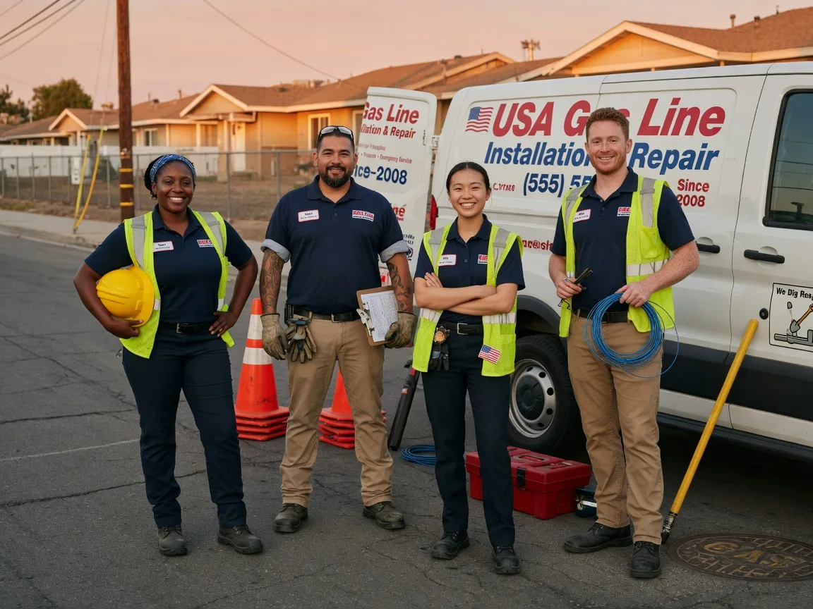 Gas Line Installation company in Riverdale, MI